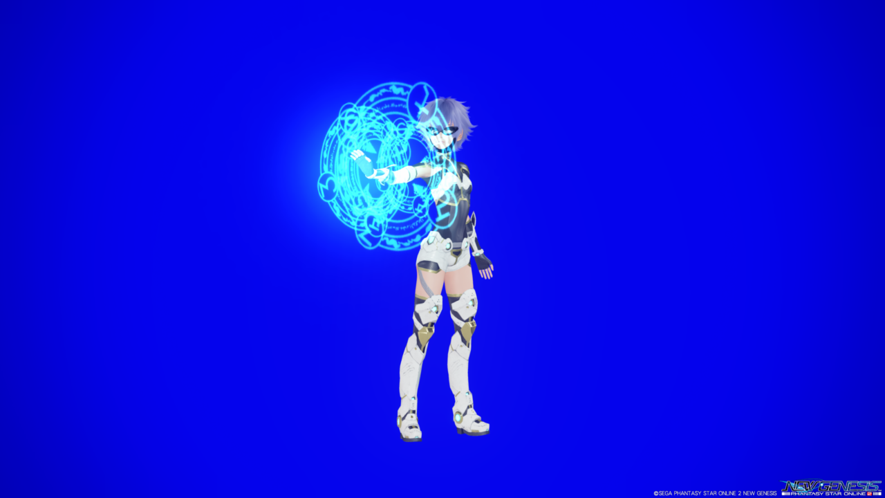 Pso2 Magic 662「魔術ポーズ2」 | えあろのPSO2ロビアク倉庫